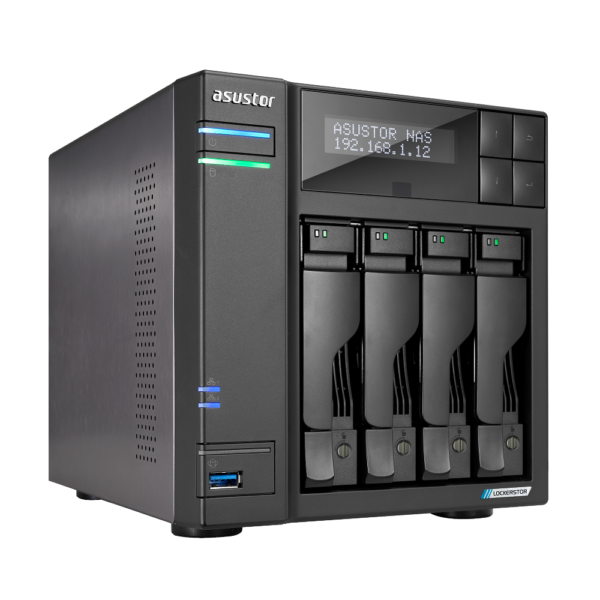 Servidor NAS Asustor Lockerstor 4 Gen2 AS6704T 4 Bahías - www ...