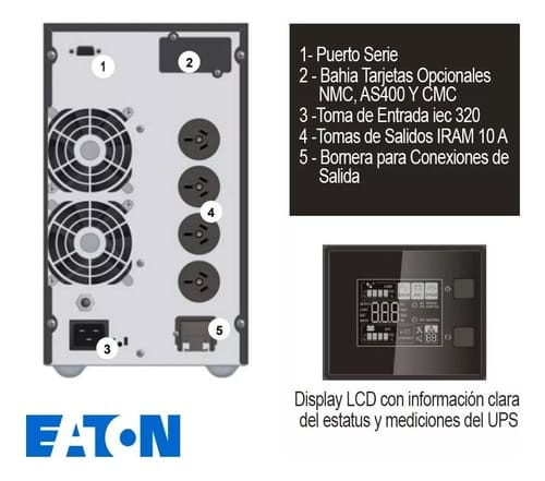 Ups Eaton 3000va Dx 3000 Online Tower - Image 2