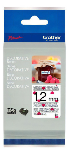 Cinta Brother Tze-mpph31 12mm Rotuladoras
