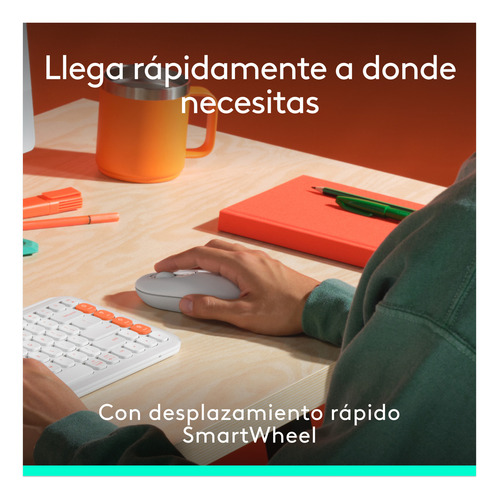 Teclado y Mouse inalámbrico Logitech Pop Icon - Image 5