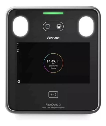 Control Acceso Biométrico Facial Asistencia Wifi Anviz FACEDEEP3 - Image 3