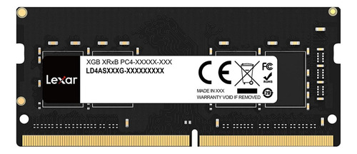 Memoria Sodimm notebook 8gb Ddr4 3200 Mhz Value Lexar