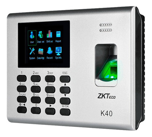 Asistencia Biometrico Zkteco K40 1000 Huellas