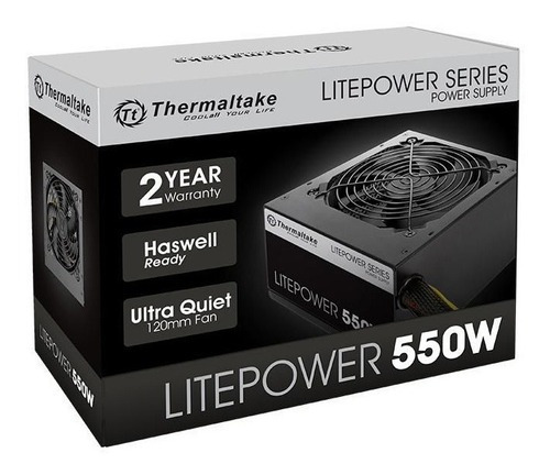 Fuente De Alimentación Para Pc Thermaltake Litepower Series Ltp-550al2nk 550w - Image 2