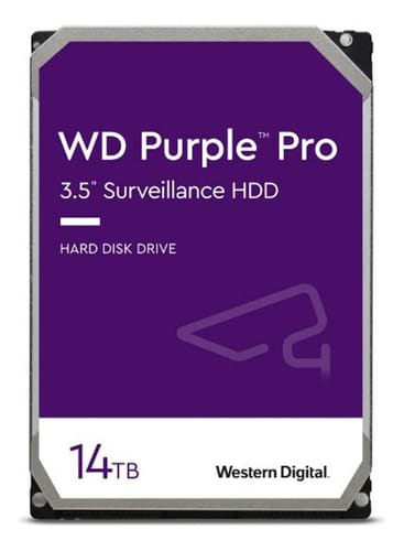 Disco Rigido Videovigilancia 14 Tb Western Digital Purple