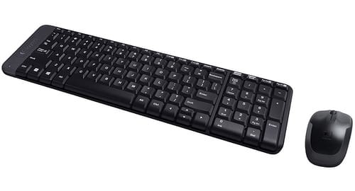 Kit Teclado Y Mouse Inalambrico Mk220 Logitech Color Del Mouse Negro Color Del Teclado Negro - Image 2