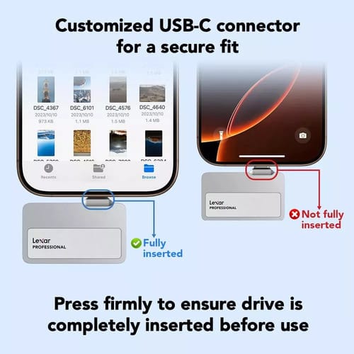 lexar professional go De 1 Tb Usb 3.2 Resistente Ip65 - Image 2