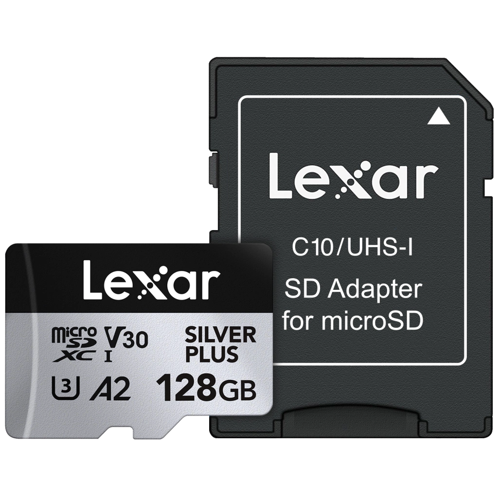 Microsdxc 128gb Silver Plus