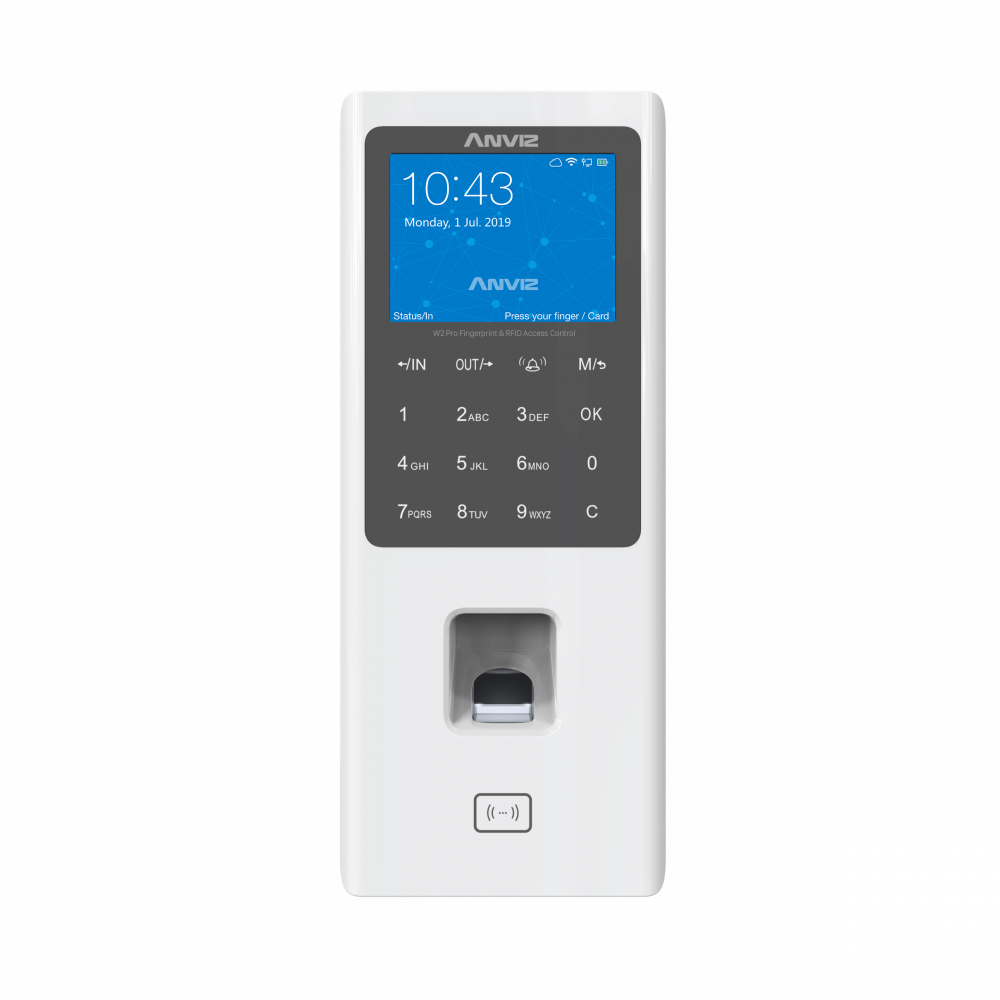 Control de Acceso y Asistencia Anviz W1pro