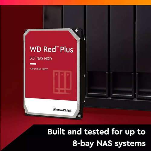 Disco Rigido Nas Wd Red Plus 4tb Wd40efpx Sata 256mb Cache - Image 2