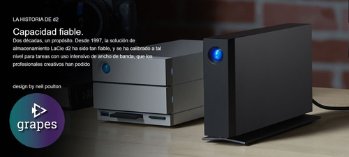STHA8000800 Disco LaCie D2 Profesional 8TB USB-C - Image 8