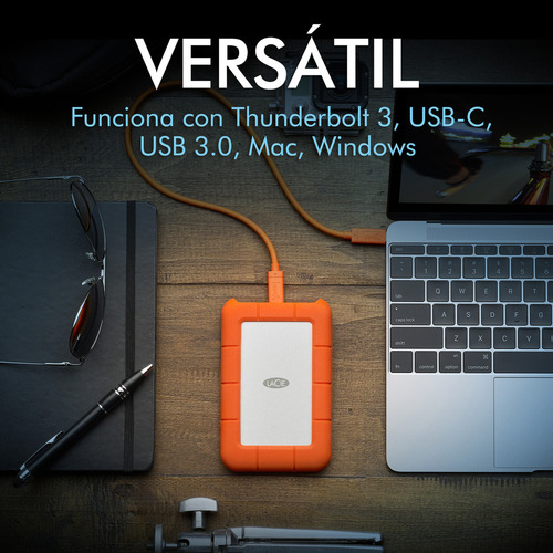 Disco Externo 2tb Lacie Rugged Usb C Resistente Golpes - Image 7