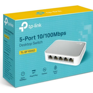 Switch Tp-link Tl-sf1005d Sobremesa Con 5 Puertos A 10/100 Mbps