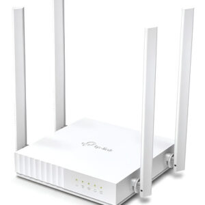 Router Tp-link Ac750 Archer C24 Doble Banda 4 Antenas Color Blanco
