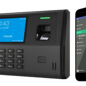Control De Asistencia Horario Biometrico Anviz Ep300 Pro Hu Color Negro