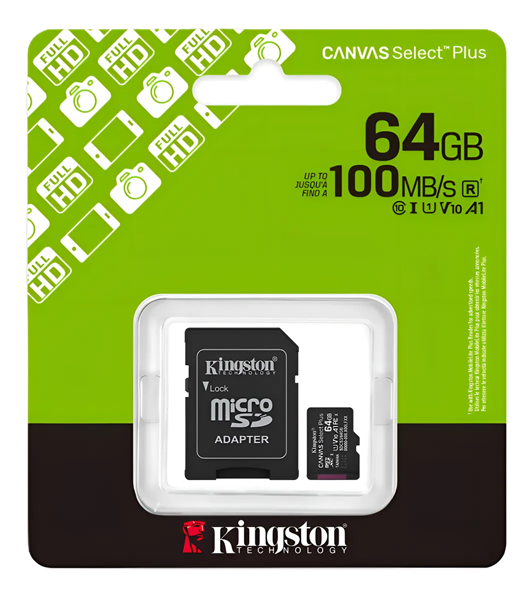 Micro Sd Kingston SDCS3/64GB