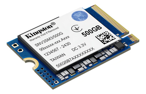 Ssd Kingston nvme pcie Nv3 500gb 4.0 2230 Snv3sm3/500g - Image 3