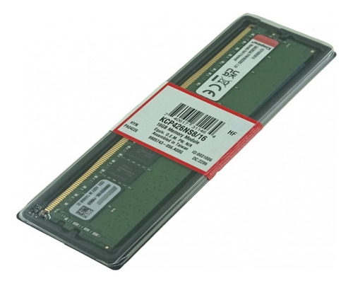 Memoria Ram Ddr4 16gb 2666 Kingston No-ecc Cl19 Kcp426ns8/16