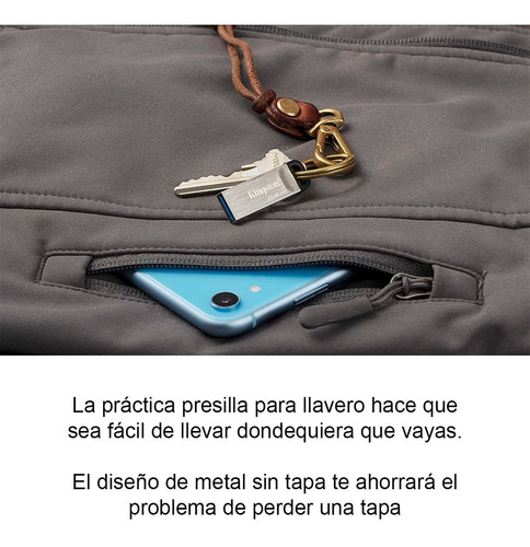 Pendrive Kingston Datatraveler Kyson 64gb Usb 3.1 Gen 1 - Image 8